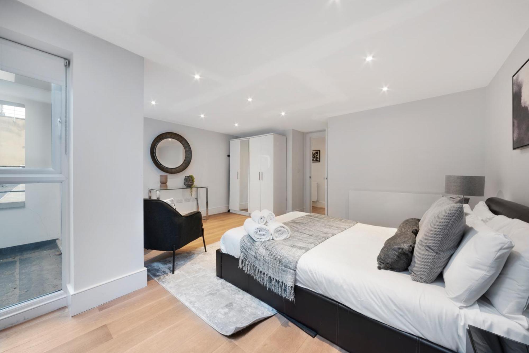 Apartment Modern 1 Bed Apartment- Kings Cross Station London