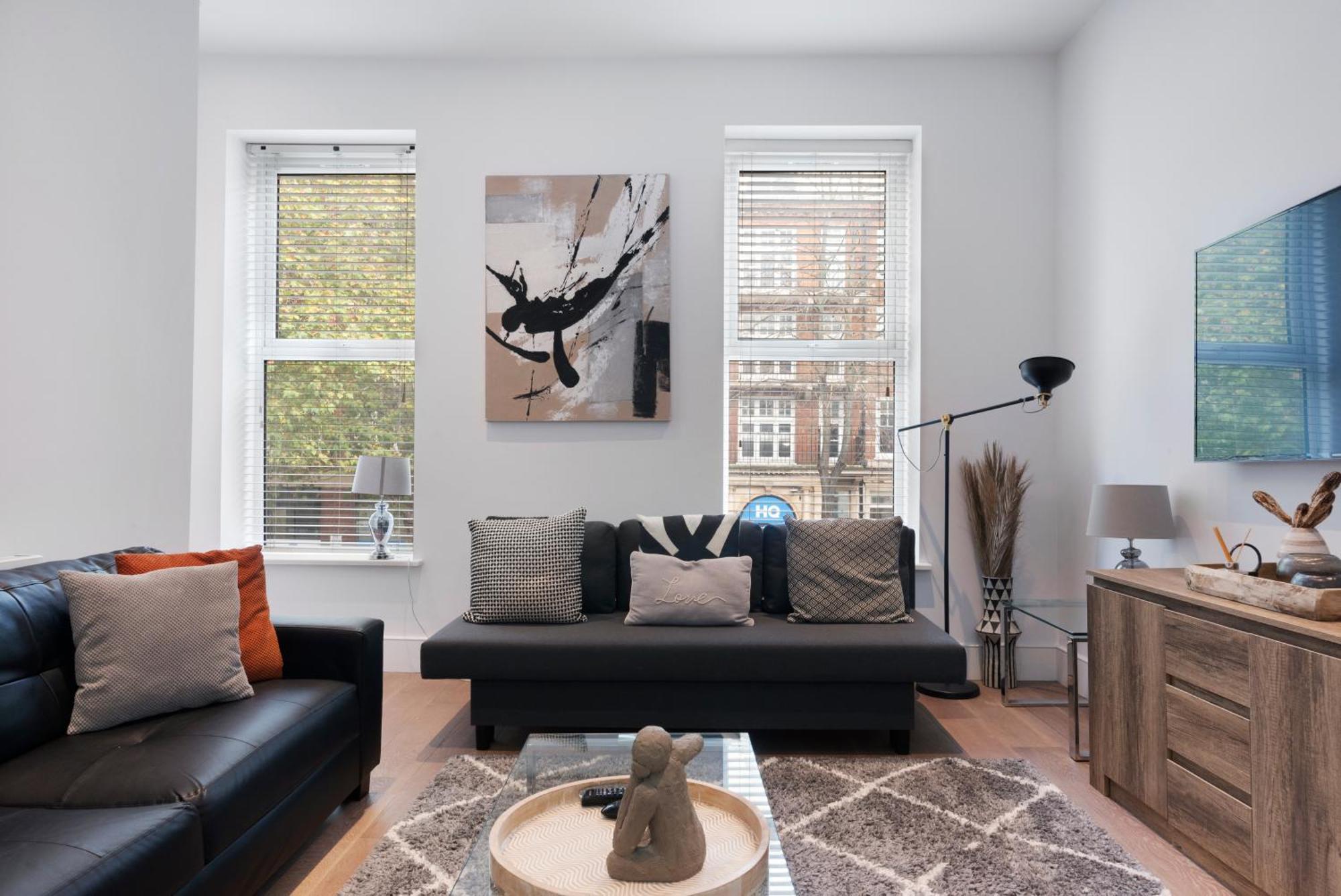 Apartment Modern 1 Bed Apartment- Kings Cross Station London
